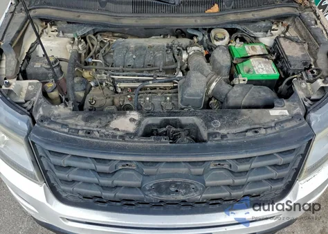 2018 Ford Explorer Police Interceptor z USA, uszkodzony, nr VIN 1FM5K8AR0JGC17869